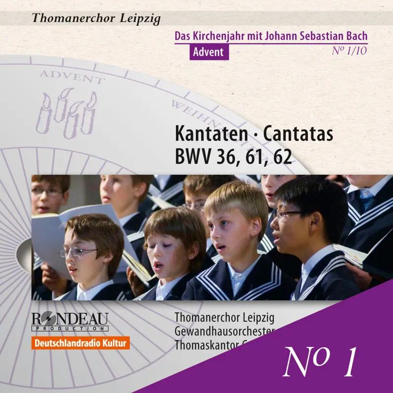 Thomanerchor Leipzig - Das Kirchenjahr mit Bach Vol.1